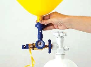 helium fles ontspanner